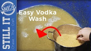 Fast Cheap Tasty Vodka Recipe Teddysads Fast Fermenting Vodka FFV [upl. by Japeth]