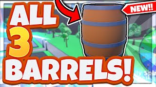 ALL 3 BARREL PART LOCATIONS Roblox Dogecoin Mining Tycoon [upl. by Ferrick766]