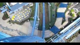 Griffon Front Row Seat onride widescreen POV Busch Gardens Williamsburg [upl. by Iron535]