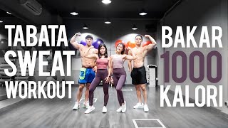 BAKAR 1000 KALORIMU TABATA WORKOUT with KOREAN TRAINER [upl. by Aoniak448]