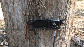 Portable Military MIL1 broadband HF end fed dipole antenna by Bushcomm Australia [upl. by Aloeda]