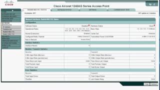 How to configure standalone Cisco access point from GUI and configure WPA2 authentication [upl. by Einehpets]