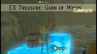 EX Treasure Garb of Winds  Quest  Zelda BOTW [upl. by Blanch]