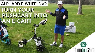 Convert your golf pushcart into an ecart [upl. by Attayek709]