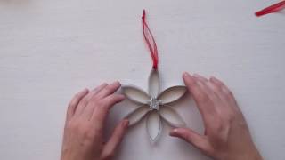 TutorialEstrella con rollos de papel higiénico [upl. by Attela]