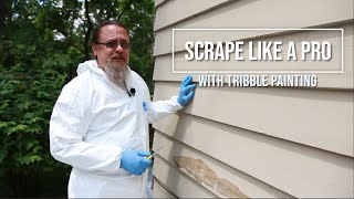 How To Scrape Paint Off Your House The Basics [upl. by Erlene]