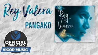 Rey Valera  Pangako Official Lyric Video [upl. by Helas]