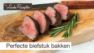 Perfecte biefstuk bakken [upl. by Harriett]