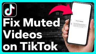 How To Fix Muted Video On TikTok [upl. by Renault307]