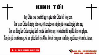 Kinh Tối  Kinh Đọc Hàng Ngày  Có lời đọc thoại [upl. by Lenes421]