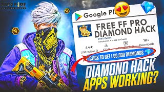 I TRIED DIAMOND APPS FROM PLAYSTORE 😱 GARENA FREE FIRE [upl. by Asillem]