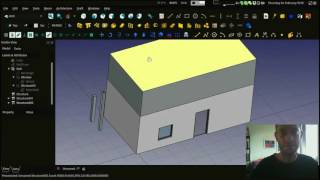 Presentation of FreeCADs Arch Workbench [upl. by Lacee756]