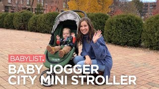 Baby Jogger City Mini Stroller Review [upl. by Dougald558]