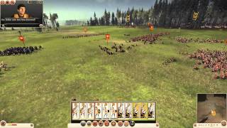 Lets Play – Total War ROME II – Skirmish vs AI – Macedon vs Rome [upl. by Ernesta]