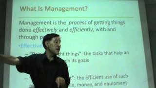 Principles of Management  Lecture 01 [upl. by Nireil925]