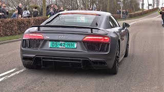 BEST OF AUDI R8 V10 SOUND COMPILATION [upl. by Eeliab]