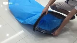 INSTRUCTIONAL VIDEO  How to Inflate the Inflatable Lounger [upl. by Naot]