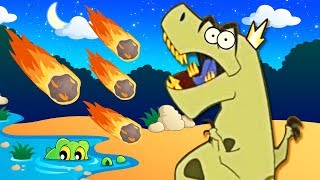 MESOZOIC ERA  180 Million Years Of Dinosaurs  Triassic Jurassic amp Cretaceous Periods Educational [upl. by Adin402]