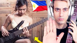 This Filipino Bassist Must Be STOPPED Bass Battle [upl. by Aicinet]