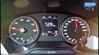 2018 SEAT Arona FR 150hp  0100 kmh acceleration 60FPS [upl. by Esilehs686]