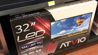 ATVIO SMART TV LED 32”  De Walmart y barata [upl. by Petunia]