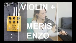 Synth Violin Synthesizing an electric violin with the Meris Enzo [upl. by Airtened]