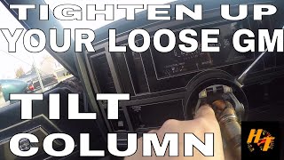 How to tighten GM tilt steering column [upl. by Ades]