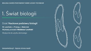 Lekcja 1 Świat biologii [upl. by Kimberli525]