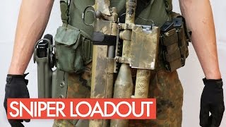 Airsoft Sniper Loadout  Gear  Equipment [upl. by Gothard190]