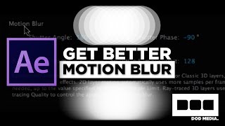 Get Better Motion Blur in After Effects [upl. by Dody]