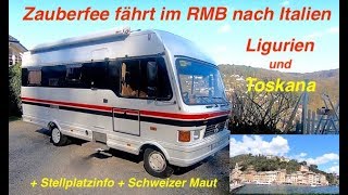 Reisebericht Italien Ligurien Toskana mit Wohnmobil und Hund [upl. by Marvin]