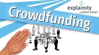 Crowdfunding einfach erklärt explainity® Erklärvideo [upl. by Arriat]