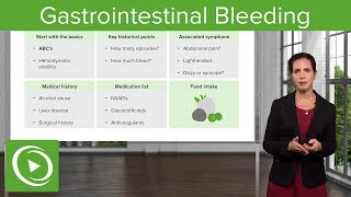 Gastrointestinal Bleeding GI Bleed – Emergency Medicine  Lecturio [upl. by Ezri]