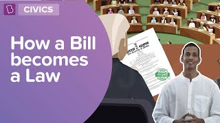 How A Bill Becomes A Law  Class 8  Civics  Learn With BYJUS [upl. by Sorkin]