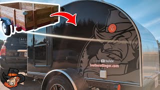 Teardrop Camper Build in less than 10min Timelapse [upl. by Niggem]