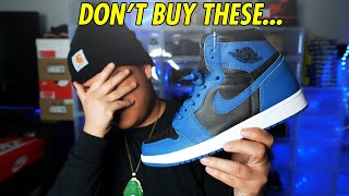 AIR JORDAN 1 MARINA BLUE EARLY REVIEW EARLY REVIEW WATCH BEFORE BUYING [upl. by Novyak368]