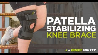 Patella Stabilizing Chondromalacia Knee Brace [upl. by Cogswell]