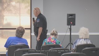 Catoosa Police Hold Active Shooter Training [upl. by Padriac837]