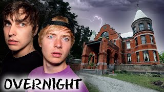 OVERNIGHT in USAs Most Haunted Castle scary [upl. by Randene]