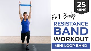 25Minute FULL BODY Resistance Band Workout Strength  HIIT [upl. by Idalia]