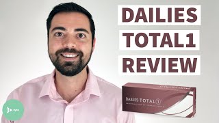 Dailies Total 1 Contact Lens Review  Daily Contact Lens Review [upl. by Ennayelhsa980]