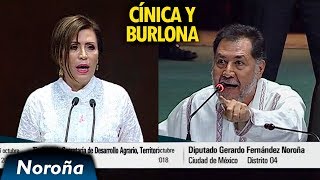 Noroña vs Rosario Robles CÍNICA y BURLONA  Completo [upl. by Eizle]