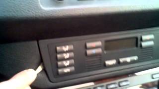 BMW X5 Heater Control Panel Removal And Installation Instructions Procedure E53 [upl. by Yemarej190]