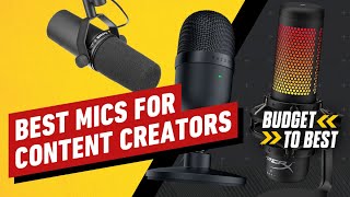 The Best Microphone for Your Budget  Cheap to Pro [upl. by Arondell85]