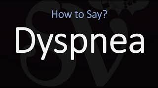 How to Pronounce Dyspnea CORRECTLY Meaning amp Pronunciation [upl. by Hteb191]