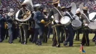 ZRP Police band live performance during the 37th Independence celebrations 263Chat [upl. by Oswell52]