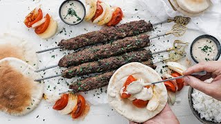 Middle Eastern Kofta Kebab Recipe [upl. by Anirtep]