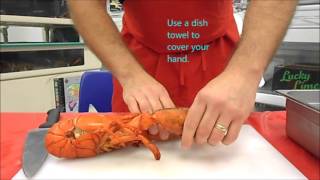 How to cook a live lobster [upl. by Ainek]