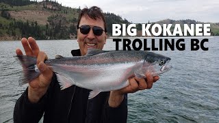 How to Catch Big Kokanee Fishing Kalamalka Lake [upl. by Riti]