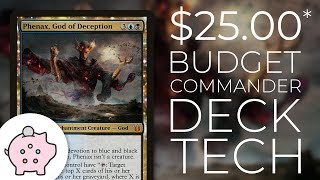 Phenax God of Deception  EDH Budget Deck Tech 25  Mill  Magic the Gathering  Commander [upl. by Anile]